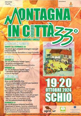 MONTAGNA IN CITTA' 2024 19-20 OTTOBRE