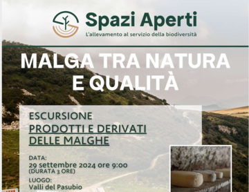 Malga tra natura e qualità: un'escursione a Valli del Pasubio nella rassegna Spazi Aperti, per la tutela della biodiversità