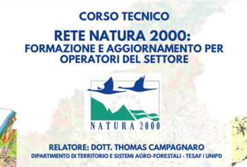 Il 20 novembre "Spazi Aperti" offre il corso tecnico "Rete natura 2000 - formazione e aggiornamento per operatori del settore Il 20 novembre "Spazi Aperti" offre il corso tecnico "Rete natura 2000 - formazione e aggiornamento per operatori del settore